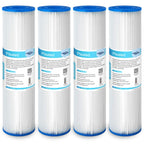 Membrane Solutions 5 Micron 10"x2.5" Pleated Sediment Water Filter