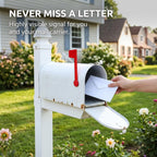 Mailbox Flag Replacement Easy to Install Flag for Mailbox Universal External Deliverymailbox Flag Replacement