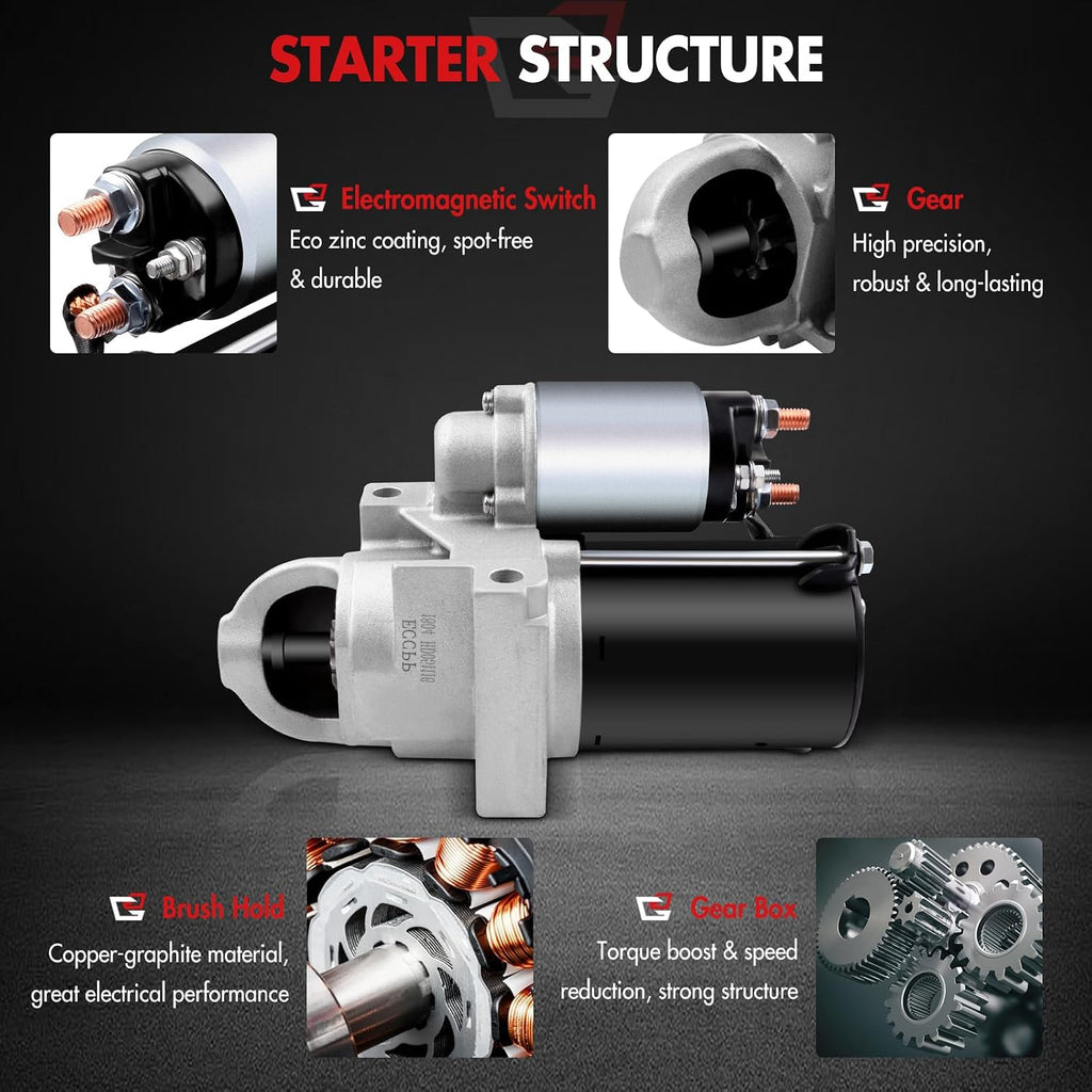 Starter for GMC for Jimmy 4.3L / for Savana 2500 5.7L 1999-2002