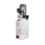KTI Single Acting 12V Hydraulic Pump - 6 Quart