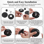 Trinkrittey 2-Pack Floor Foot Switch, Foot Pedal Switch