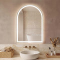 24"x36" LED Bathroom Mirror with Lights, Arched Vanity Mirror | Anti-Fog, Dimmable, 3-Color Light, Memory Function