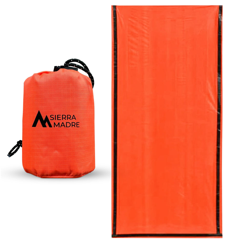 Emergency Sleeping Bag, Waterproof Thermal Bivy Sack Pack 1