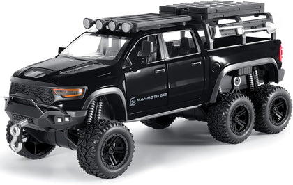 Toy Trucks for Boys 1/32 Diecast Trucks Metal Mammoth Model Truck Toy | Collectible Pickup Truck Model Kit,Pull Back