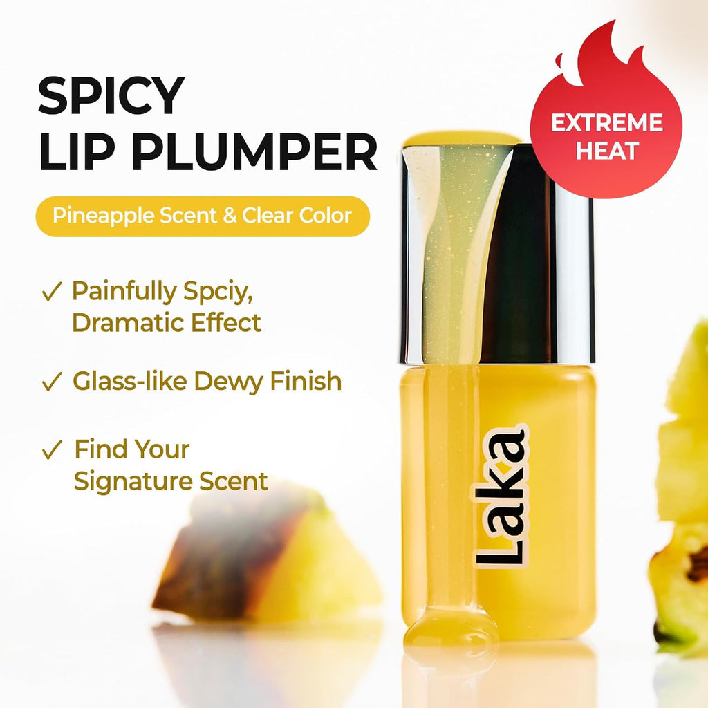 Spicy Lip Plumper - Maximum Strength (#01 Pineapple) - Clear Color