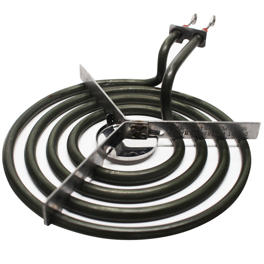 Replacement for Whirlpool RF302BXDW0 6 inch 4 Turns Surface Burner Element