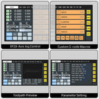 Genmitsu P7-A 7'' HD Touchscreen 4-Axis CNC Offline Controller
