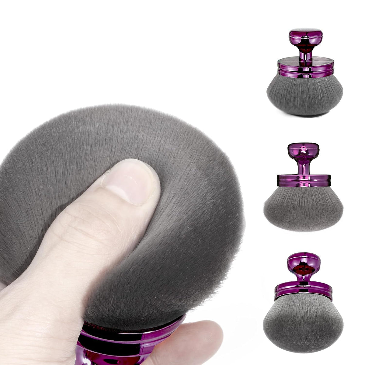 Blend & Blur Extra Large Kabuki Leg & Body Makeup Brush 3.2inch Round Head