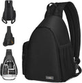 Sling Camera Bag, Camera Shoulder Crossbody Backpack, DSLR/SLR/Mirrorless Camera Case, Shockproof Photography Camera