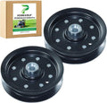2 Pack 605512 Idler Pulley for Hustler Raptor SD, FasTrak Mowers
