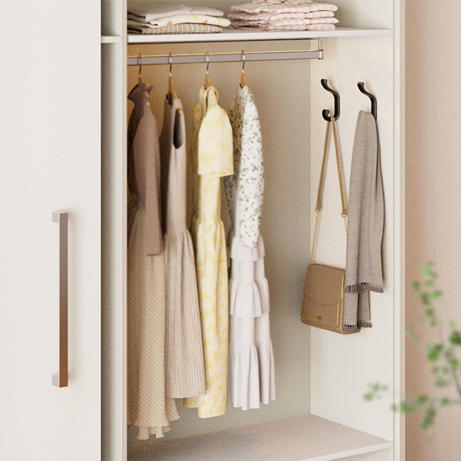 Coat Hooks Wall Mount for Hanging, Heavy Duty Backpack Hooks for Wall, Hold up to 30 lbs, Large Hanger Hooks for