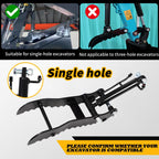 Jecoupoon Single Hole Hydraulic Thumb Clip Compatible with Mini Excavator