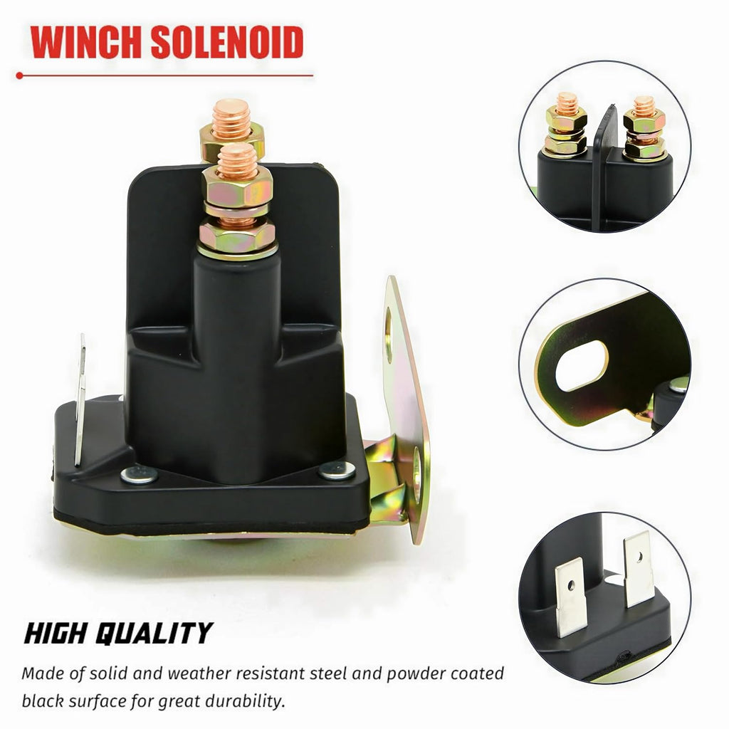 Starter Relay Solenoid Compatible with John Deere Tractor D100 D105 D110 D120 D125 D130 D140 D150 D155 D160 D170