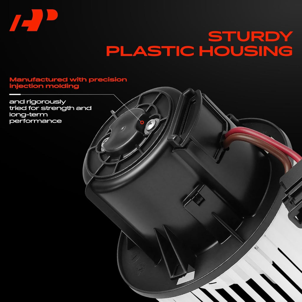 A-Premium Front HVAC Heater Blower Motor with Fan Cage