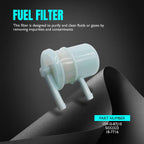 15410-87J10 Fuel Filter Compatible with Suzuki and Johnson Evinrude