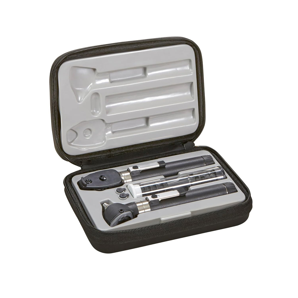 Diagnostix 5110 Professional Pocket Otoscope/Ophthamoscope Set, 2.5V | Full-featured set with two heads and two