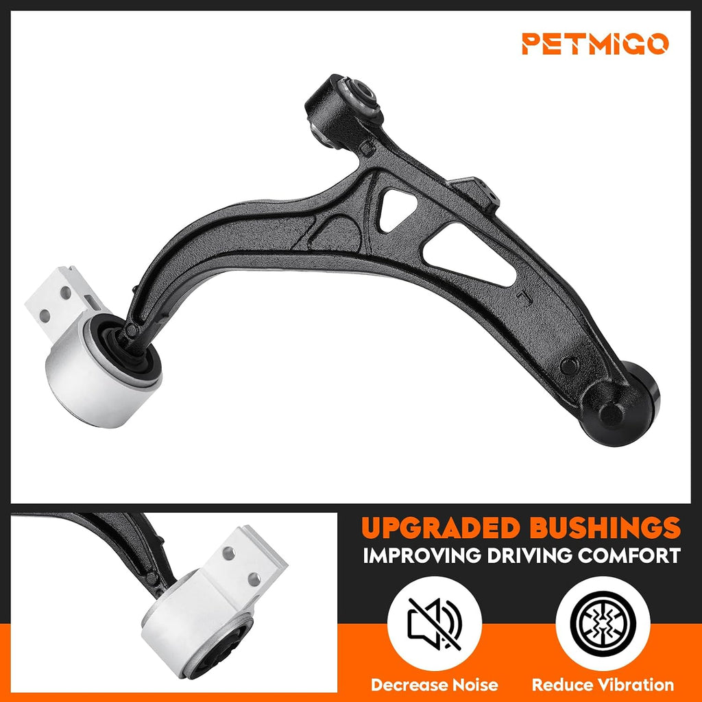 Front Lower Control Arm Suspension for Ford Explorer 2011-2019, for Ford Police Interceptor Utility 2013-2019 K622216 K622215 (2PCS)
