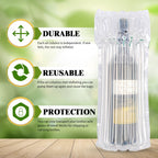 Wine Bottle Protector Travel Bags, 36 Pack Inflatable Air Column Packaging Bubble Cushion Wrap for Suitcase Luggage