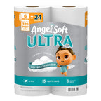 Ultra Toilet Paper, 6 Mega Rolls = 24 Regular Rolls, 2 Ply