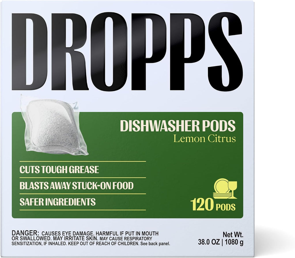 UltraWash Dishwasher Detergent Pods, Lemon Citrus (120 Ct) - Cuts Grease & Stuck-On Food | Sparkling Dishes & Glasses