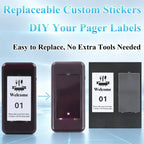 Restaurant Pager System, 16 Pagers, Wireless Paging System