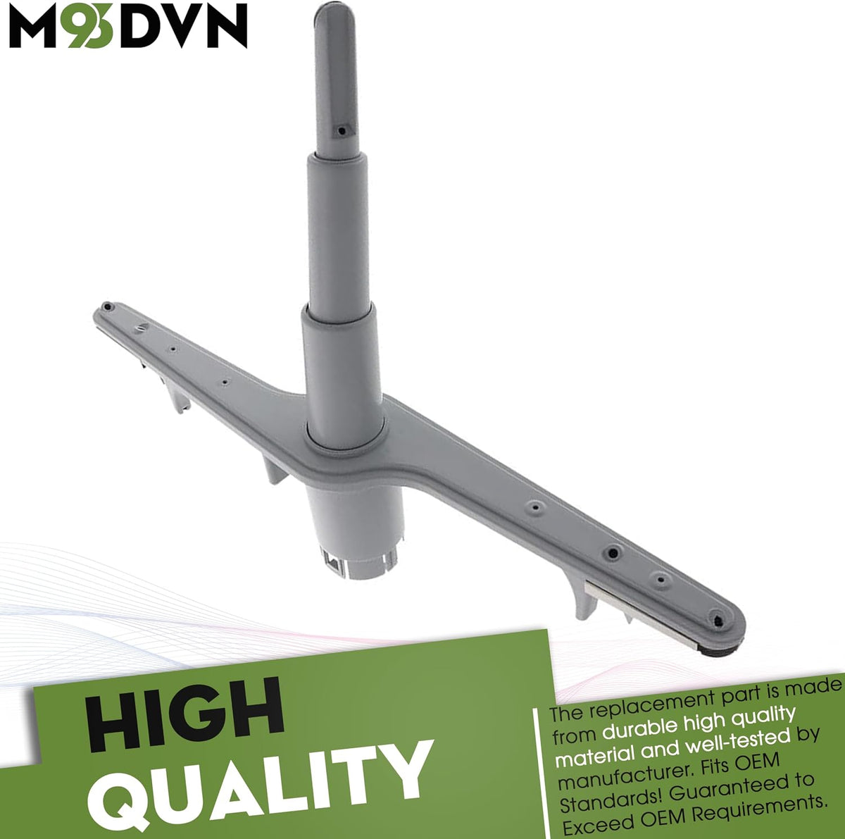 Lower Spray Arm Replacement For Frigidaire FBD2400KS5B FBD2400KW4A FBD2400KS6B FBD2400KW2A FBD2400KS7B FBD2400KS8B FBD2400KW3A FBD2400KS9B FBD2400KW0 FBD2400KW10B FBD2400KW11B FBD2400KW12B Dishwasher
