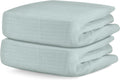 Fitted Crib Sheet (2-Pack) - Ultra Breathable and Soft, Organic Cotton, Fits All Standard Cribs, Sage