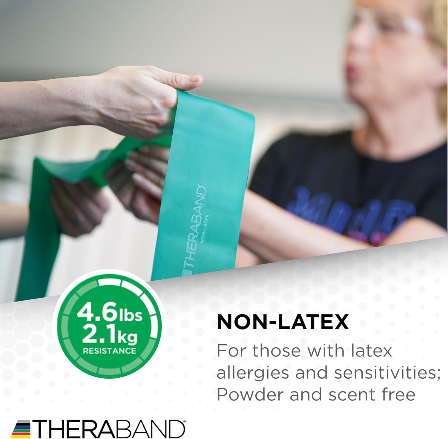 Resistance Bands Set, Elastic Bands for Exercise & Physical Therapy, Strength Training for Upper & Lower Body Fitness