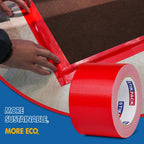 3'' Wide Red Duct Tape Heavy Duty 3 Inches x 30 Yard, 1 Roll