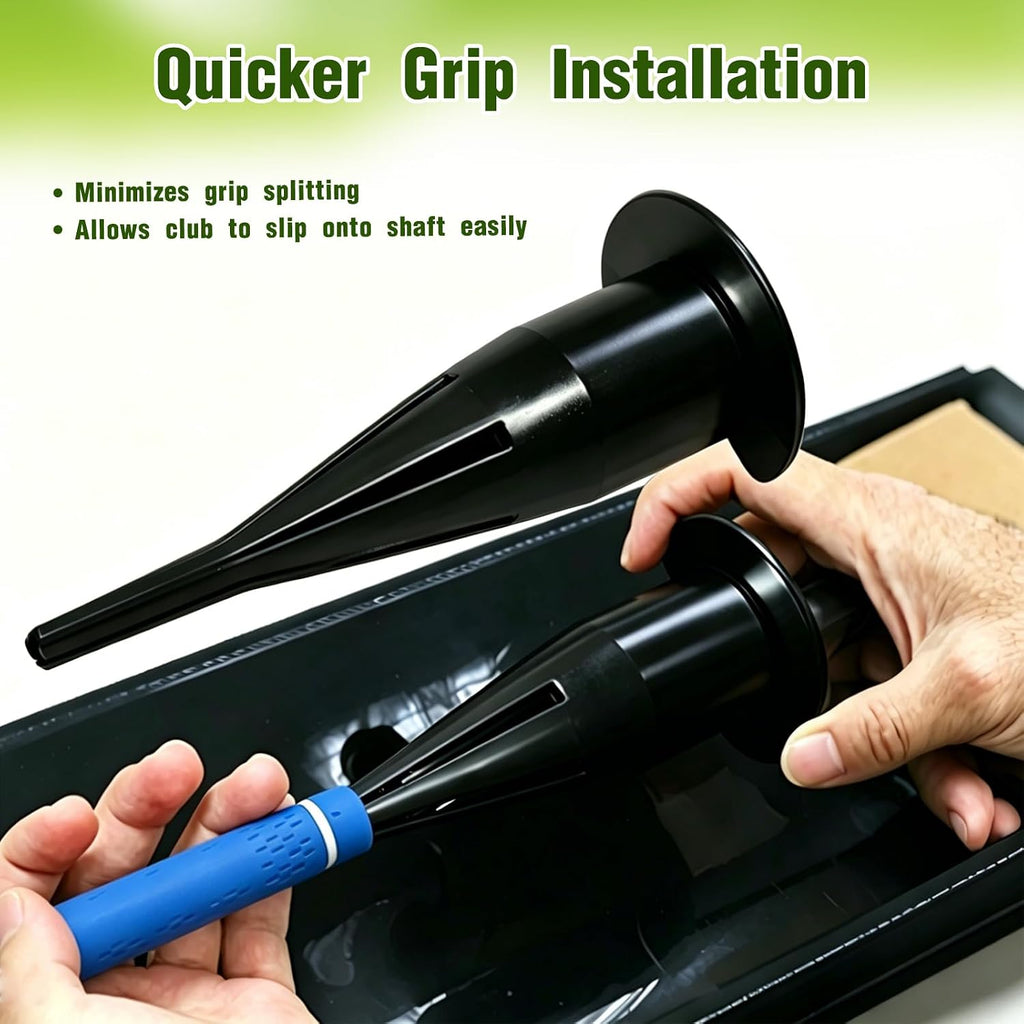 Golf Club Grip Installer, Golf Club Regripping Shaft Change Installation, Golf Grip Fix Re-Grip Tool for Golfer Golf