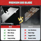100 Pack Utility Knife Blades, SK5 Box Cutter Blades, Razor Blades