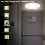 LIT-PaTH LED Emergency Light for Business, Battery Backup, 1 Pack