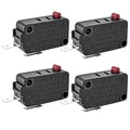 HK-14 NO 2-Pin Micro Switch, 16A 125/250VAC, Air Fryer Door Switch (4-Pack)