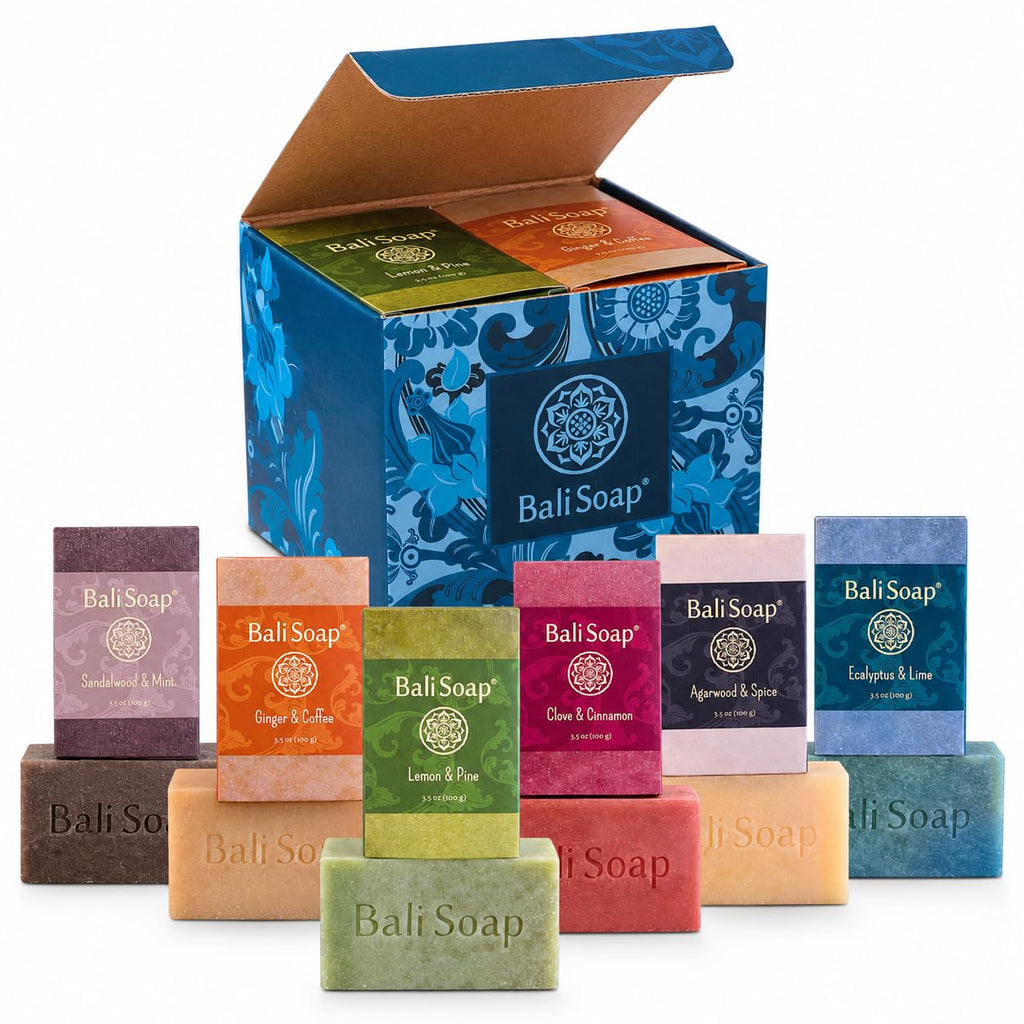 Masculine Collection Natural Soap for Men, 6 Bars