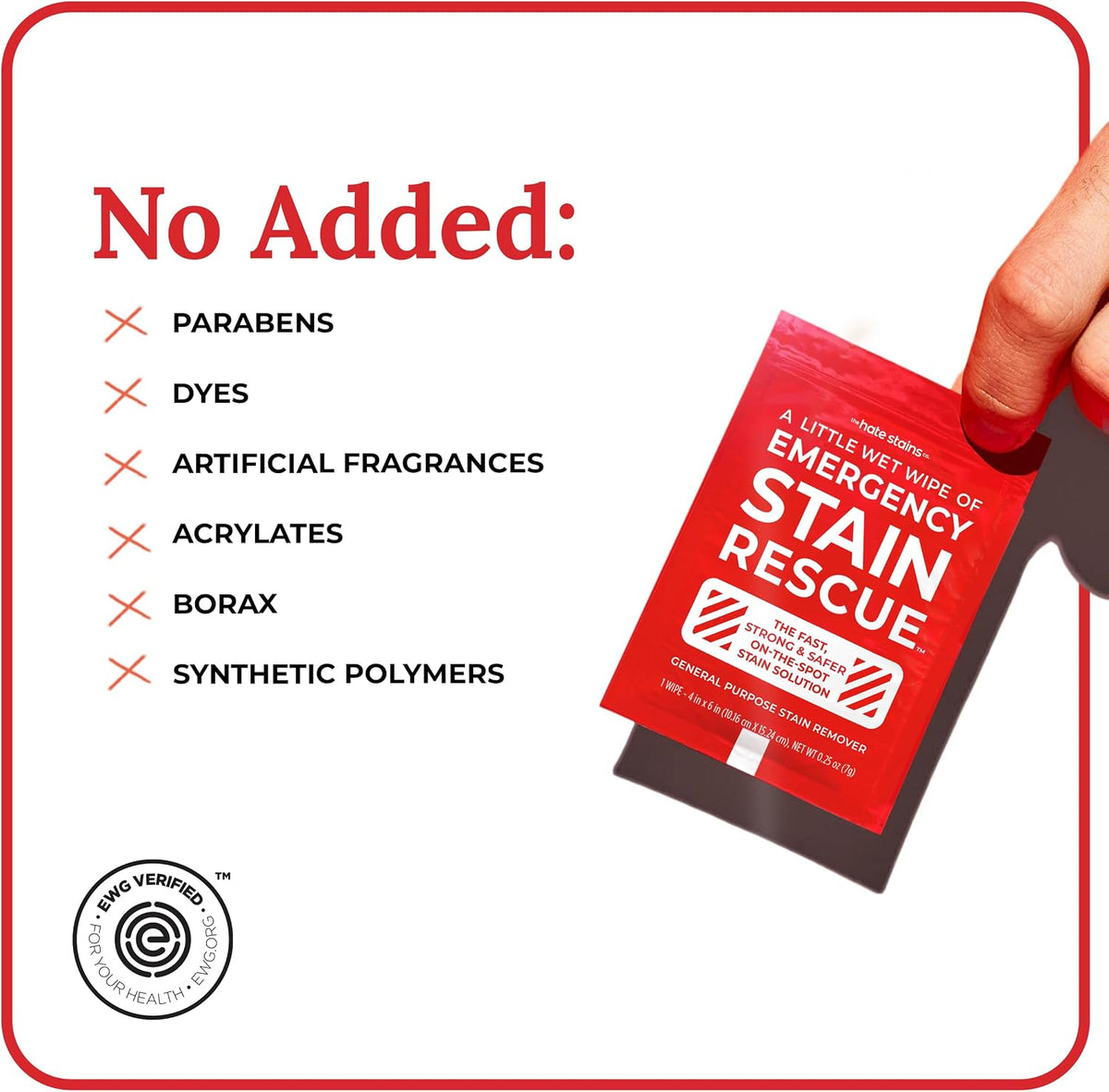 Stain Remover Wipes 25 Pack, 1 Count (Pack of 25)