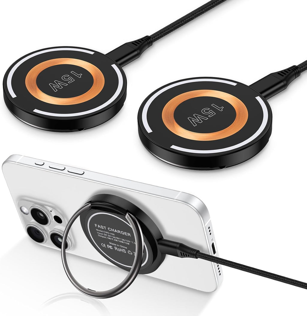 Samsung Magnetic Wireless Charger Fast Charging Pad MagSafe Charger for Samsung Galaxy S25 Plus/S24