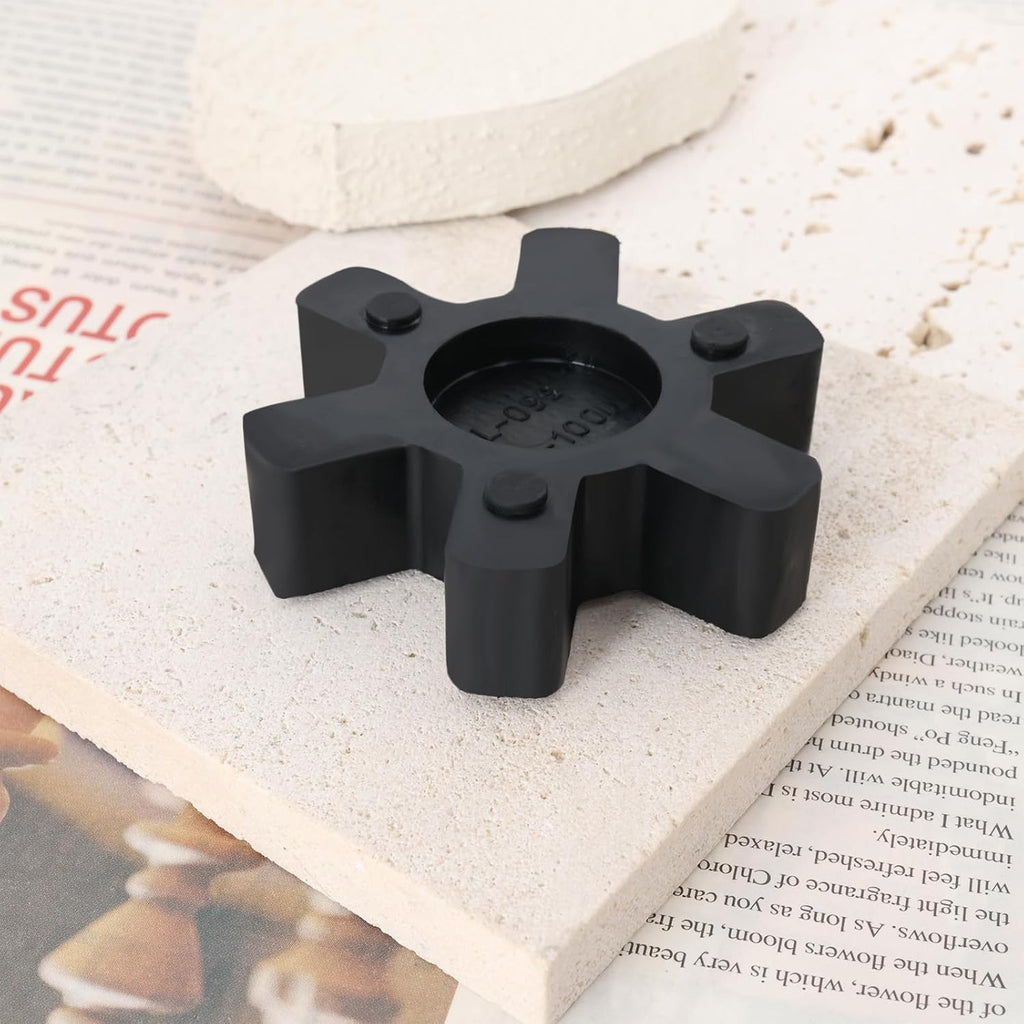 2PCS L099/L100 Jaw Coupling Insert Compatible with Lovejoy Compatible with Martin Compatible with Browning NBR Rubber Spider Insert Black