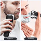 Electric Razor for Men, 9000 RPM Smooth Rotary Shaver