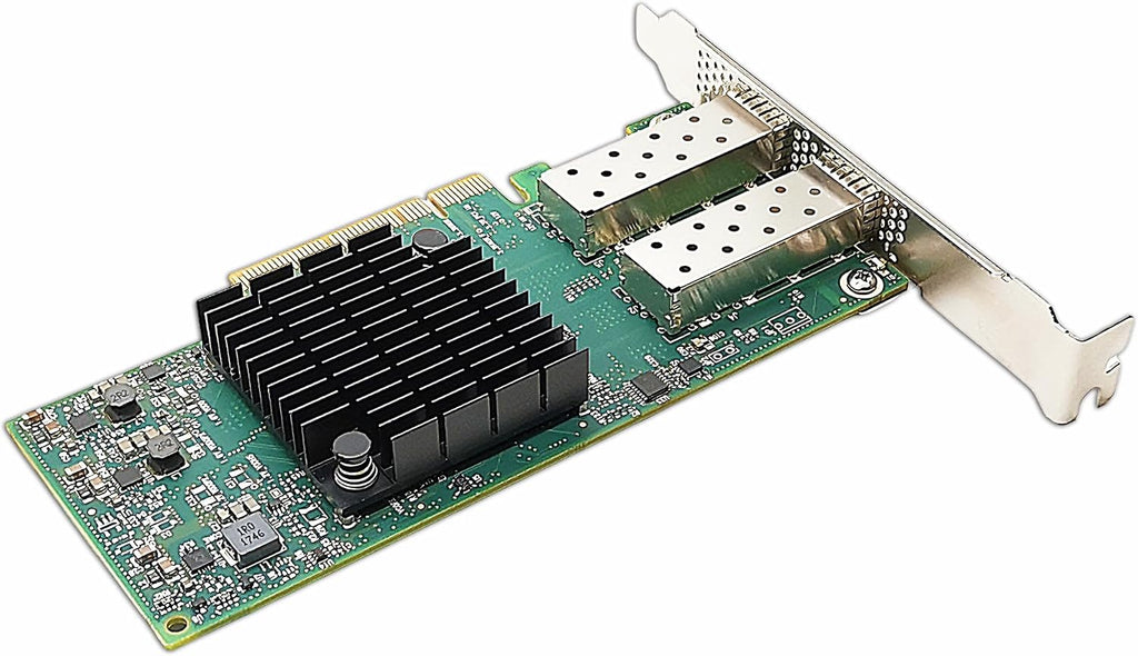 10/25GbE PCIE x8/x16 Ethernet Adapter Dual SFP28 Port with Mellanox ConnectX4 Lx MCX4121A-ACAT Chipset, 25gigabit Network Server Card Support Windows/Linux/VMare/OFED