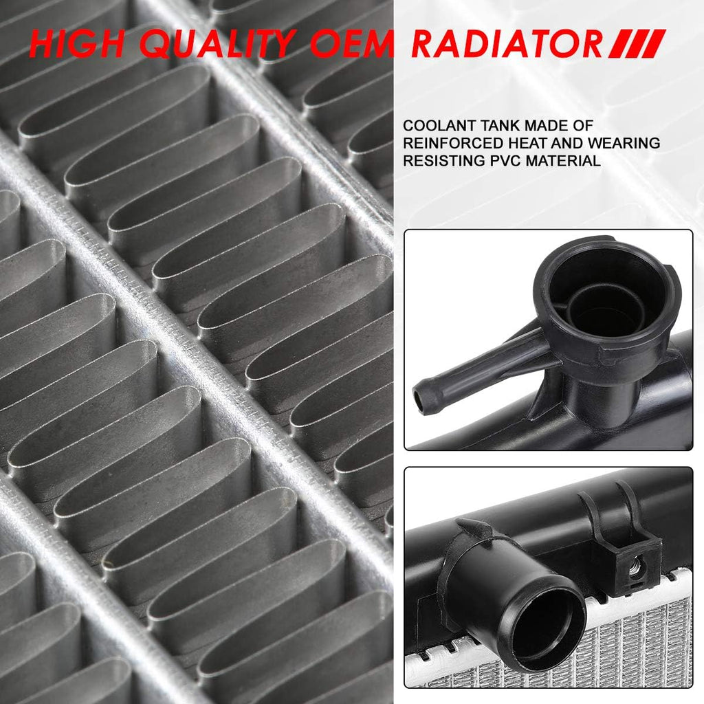 Auto Dynasty 13031 Radiator for 2007-2009 Honda CRV CR-V AT