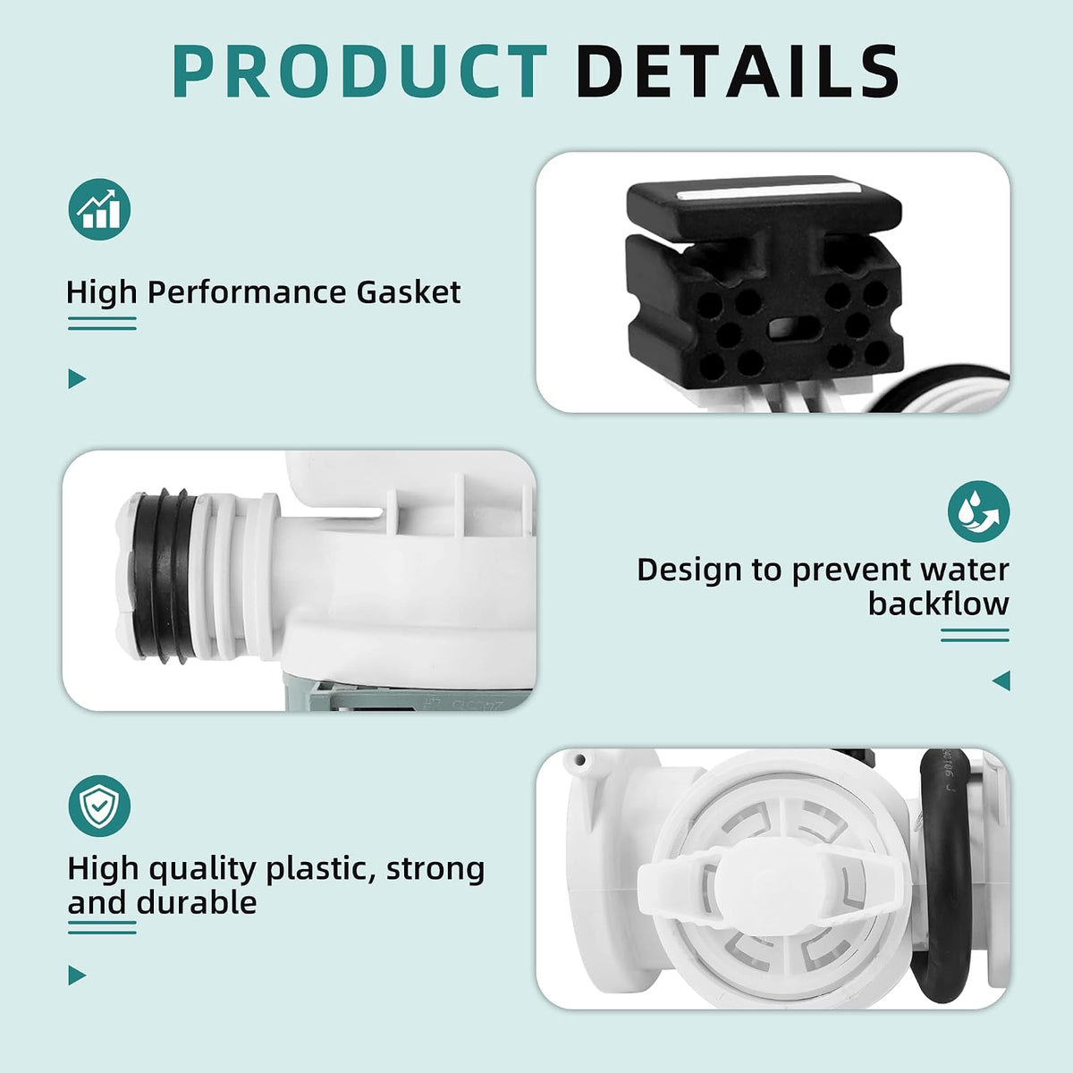 DC97-20621A DC31-00187A DC97-20621C Drain Pump Assembly for Samsung Washer,Replace PX3516-01 DC97-17999N WF45R6300AV/US WF45B6300AP/US WF45M5500AP/A5 WF45R6100AP/US WF45R6300AW/US AP6807020 PS12592830