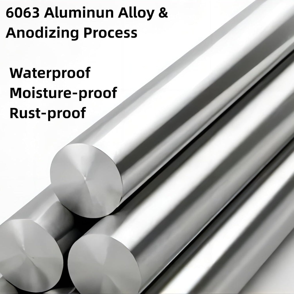 Aluminum T Molding Floor Transition Strip, T Moulding for Laminate Flooring Planks, Vinyl Floor Transition, Rubber