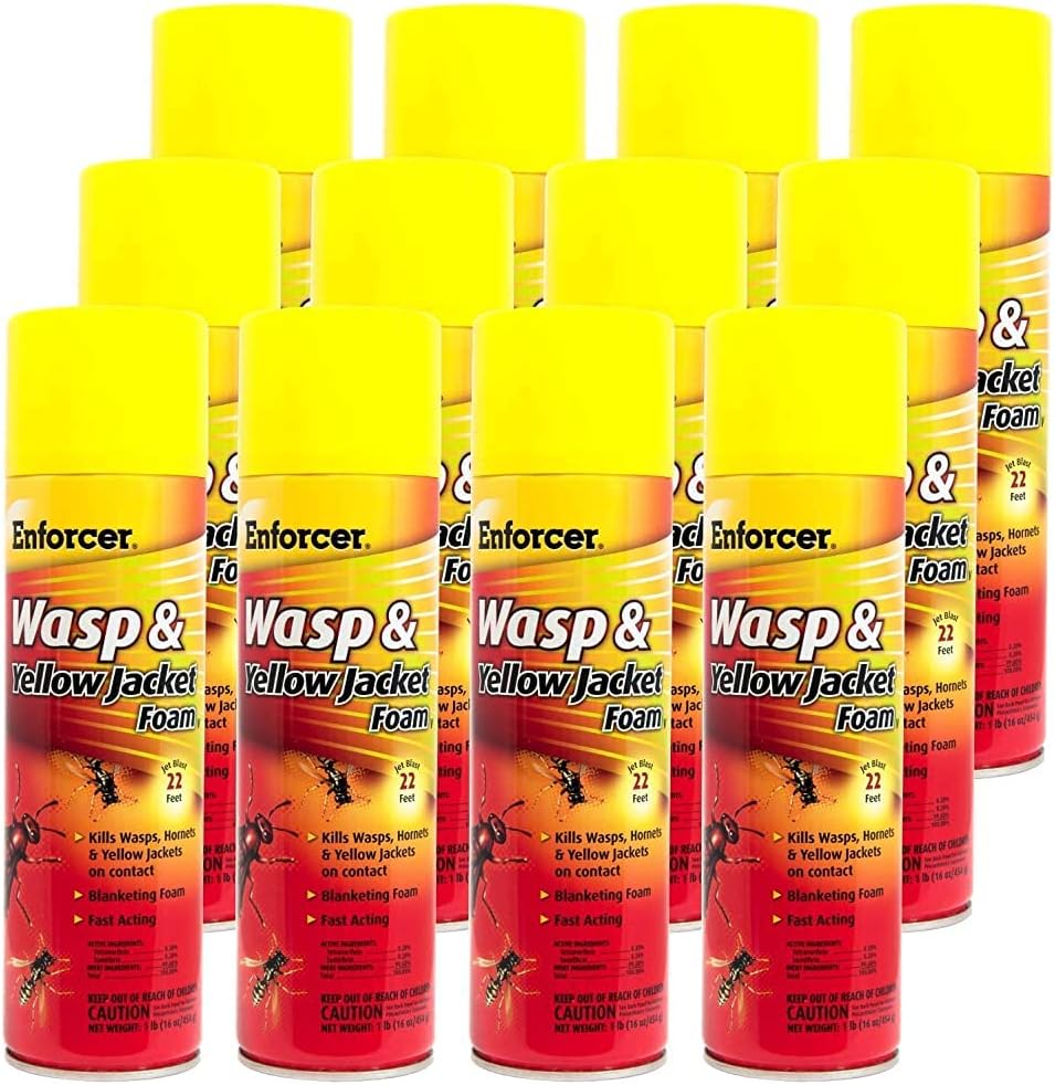 Wasp and Yellow Jacket Foam V - 16 oz (Case of 12)