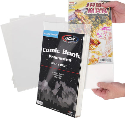 Premade Current Comic Bag & Board (50Count)