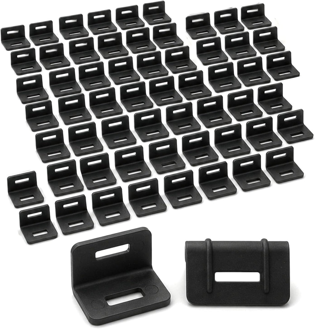 Packaging Edge Protectors, 100 Pack Plastic Corner Guards