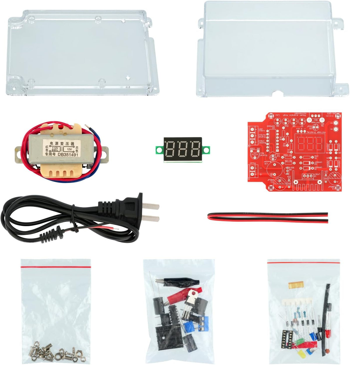 LM317 Adjustable Voltage Regulator Set DIY Electronics Kit for Adults