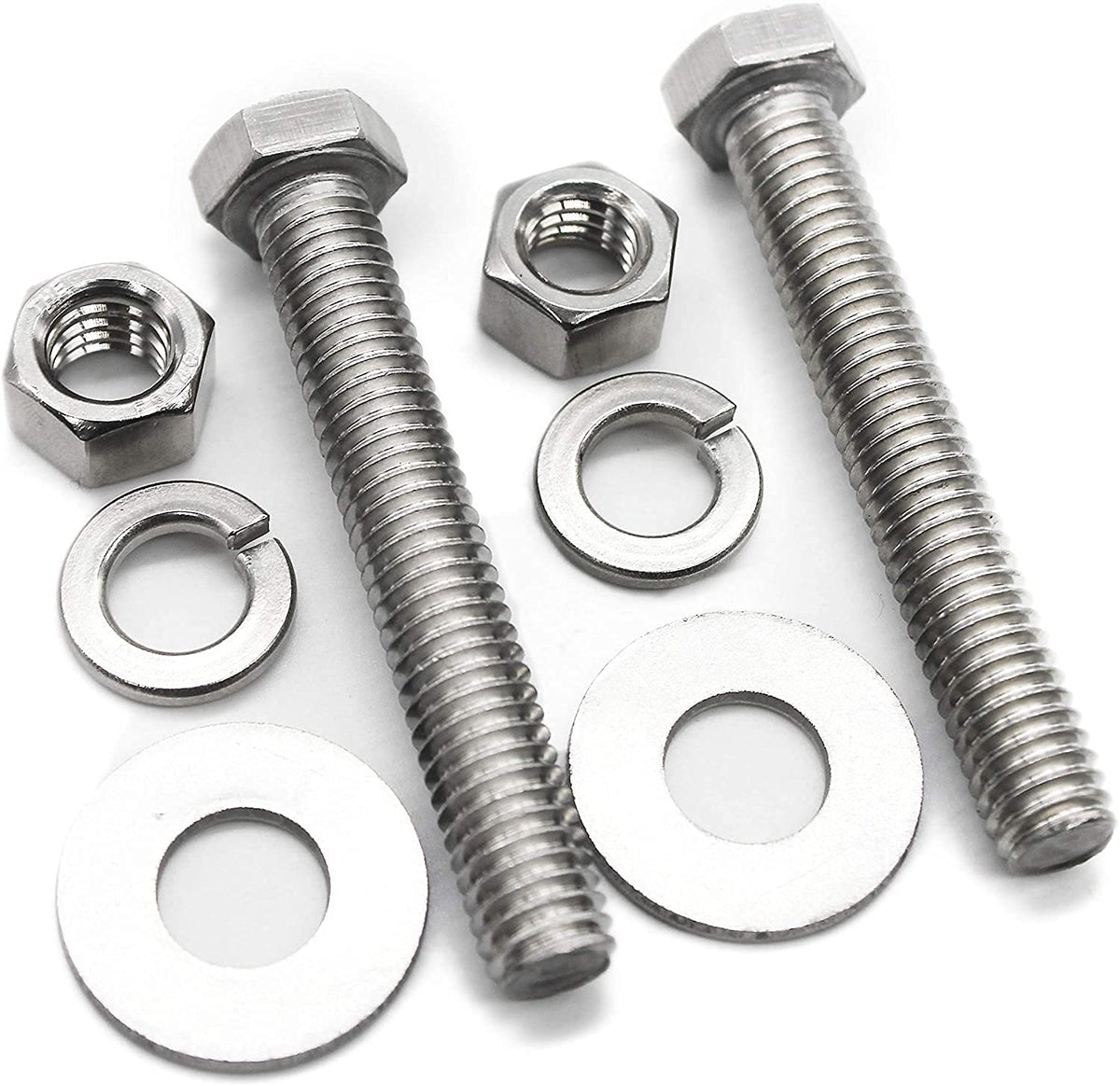 Bolt Fullerkreg 5/16-18x2-1/2 Hex Head Screws Bolts, 10 Sets
