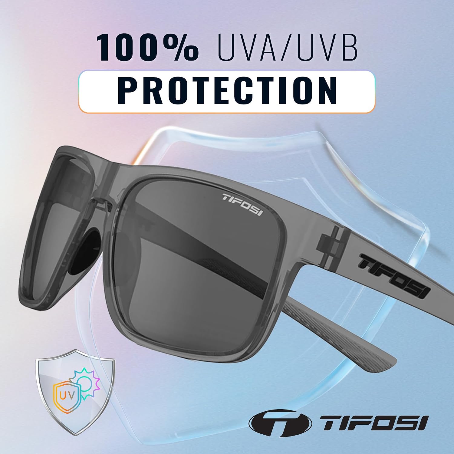 Swick Lifestyle Sport Sunglasses - Cycling, Golf & Hiking | 100% UVA/UVB, shatterproof polycarbonate. Integrated
