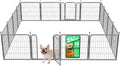 Aster Dog Playpen Designed for Yard, 24inch 16 Panels