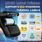2 Inch Label Maker Machine, Bluetooth Label Printer for Home